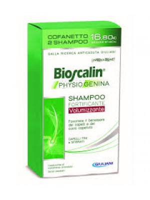 Bioscalin Physiogenina Shampoo Fortificante Volumizzante cofanetto 2 x200ml
