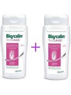 Bioscalin TricoAge 45+ Shampoo Rinforzante AntiEtà Cofanetto 2x200ml