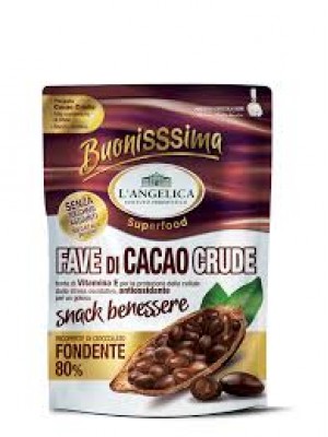 L'Angelica Buonissima Fave di Cacao Crude Azione Antiossidante