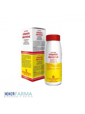 Vitamin Dermina - Polvere Assorbente, Emoliente, Deodorante, Rinfenscante